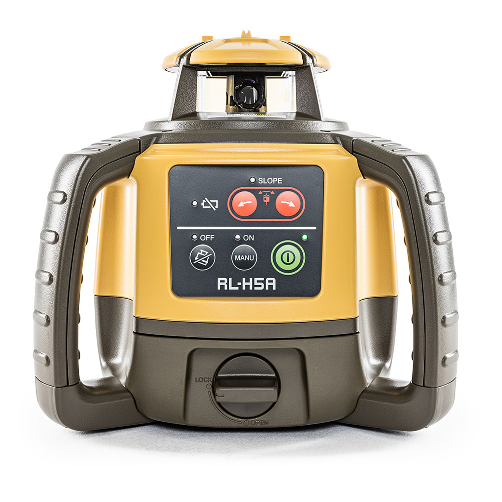 Topcon RL-H5A Rotating Laser Level for Hire from JB Survey Limited